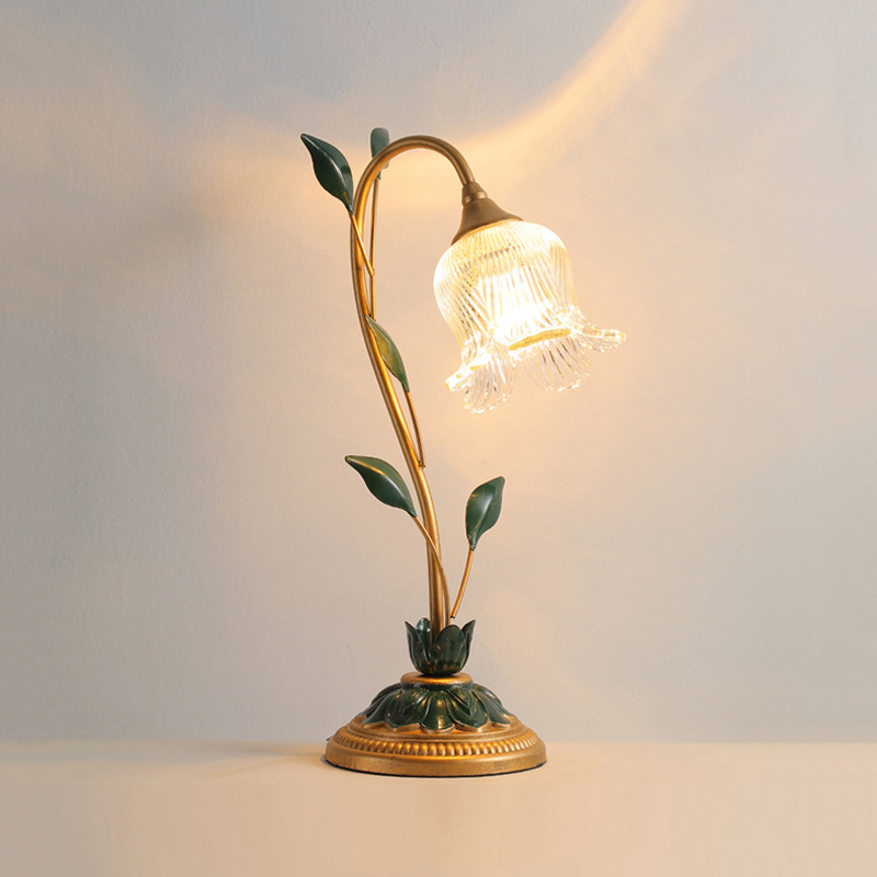 Desk Setup Vintage - Lampe de table décorative vintage verte