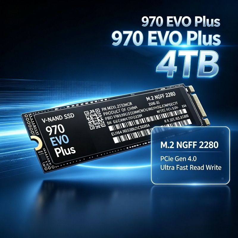 Samsung Ssd 980 Pro - 970 EVO plus, SSD M.2 NGFF,