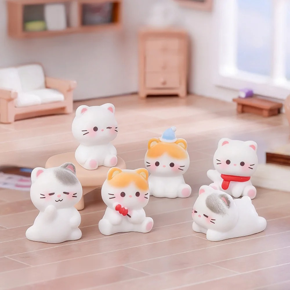 6 figurines de chats mignons e - Desk Setup Nature avis et prix