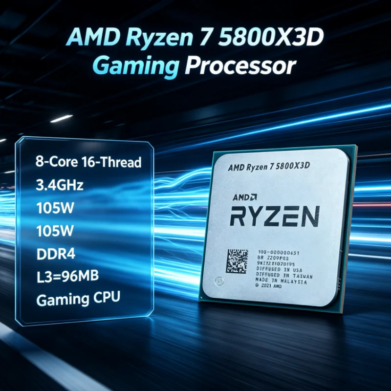 Processeur AMD R7 5800X3D 96 M - Amd Cpu Ryzen 7 avis et prix