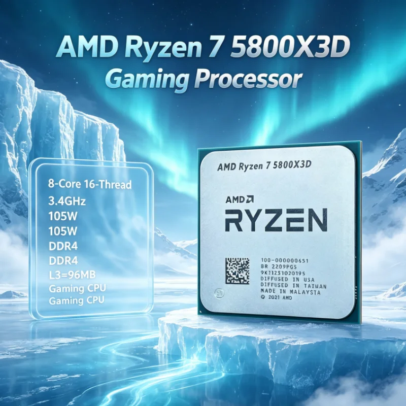 Processeur AMD R7 5800X3D 96 M - Amd Cpu Ryzen 7 avis et prix