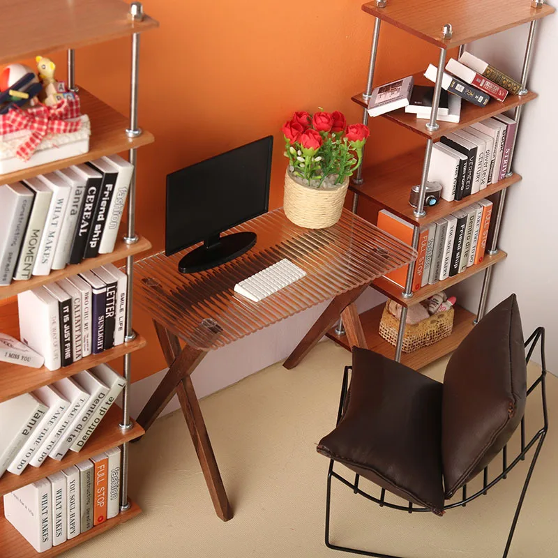BJD-Mini Bureau Miniature Noir - Desk Setup Kids avis et prix