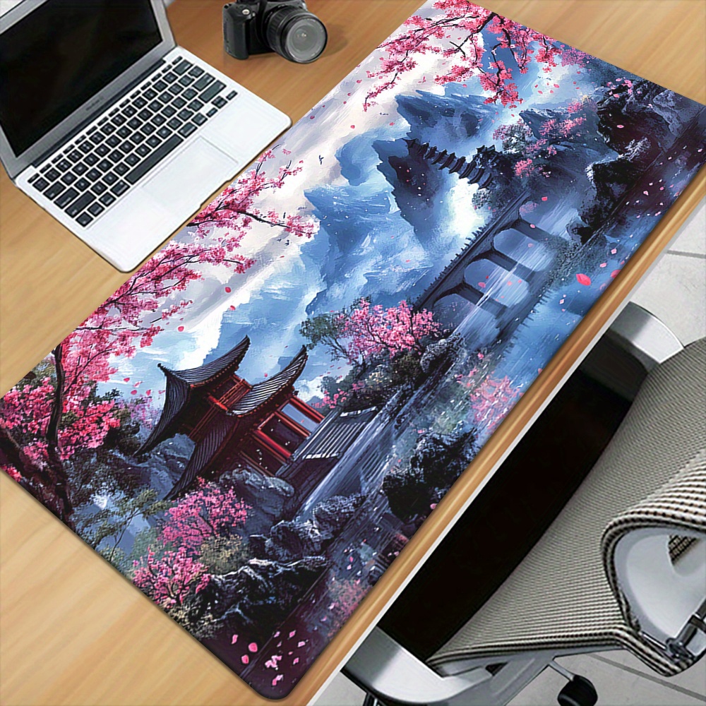 Tapis de souris à motif de pay - Desk Setup Nature avis et prix