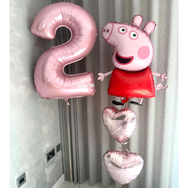 Ballon en Mylar Peppa Pig Pedr - Desk Setup Kids avis et prix