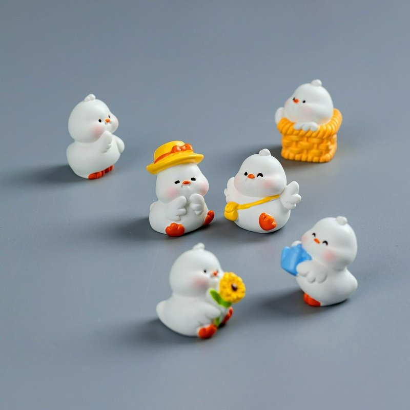 Lot de 6 miniatures de canards - Desk Setup Nature avis et prix