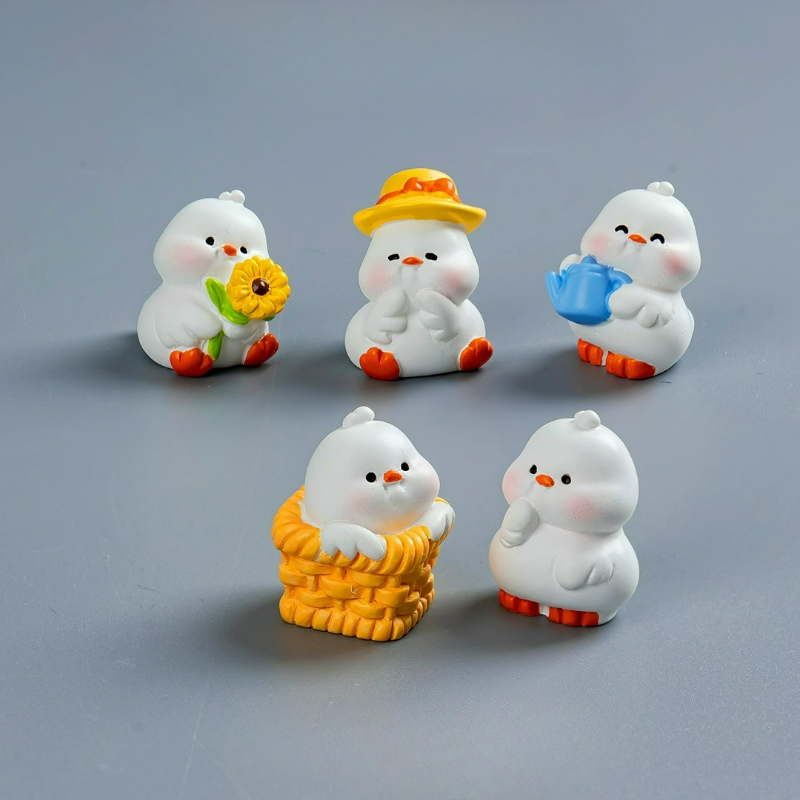 Lot de 6 miniatures de canards - Desk Setup Nature avis et prix
