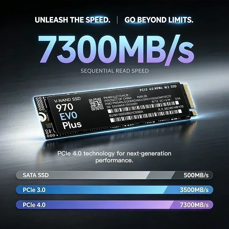 970 EVO Plus M.2 NVMe SSD 4TB  - Samsung Ssd 980 Pro avis et prix