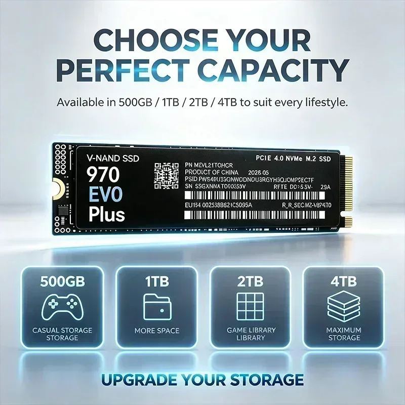 970 EVO Plus M.2 NVMe SSD 4TB  - Samsung Ssd 980 Pro avis et prix