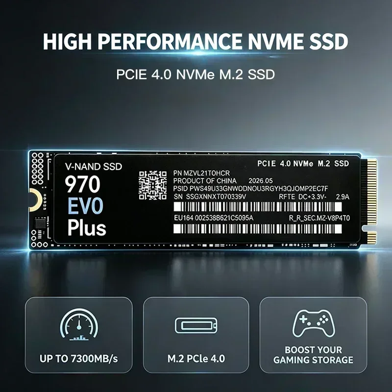 970 EVO Plus M.2 NVMe SSD 4TB  - Samsung Ssd 980 Pro avis et prix