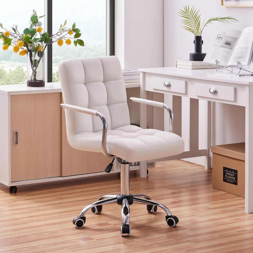 Chaise de Coiffeuse - Cuir PU  - Desk Vanity Setup avis et prix