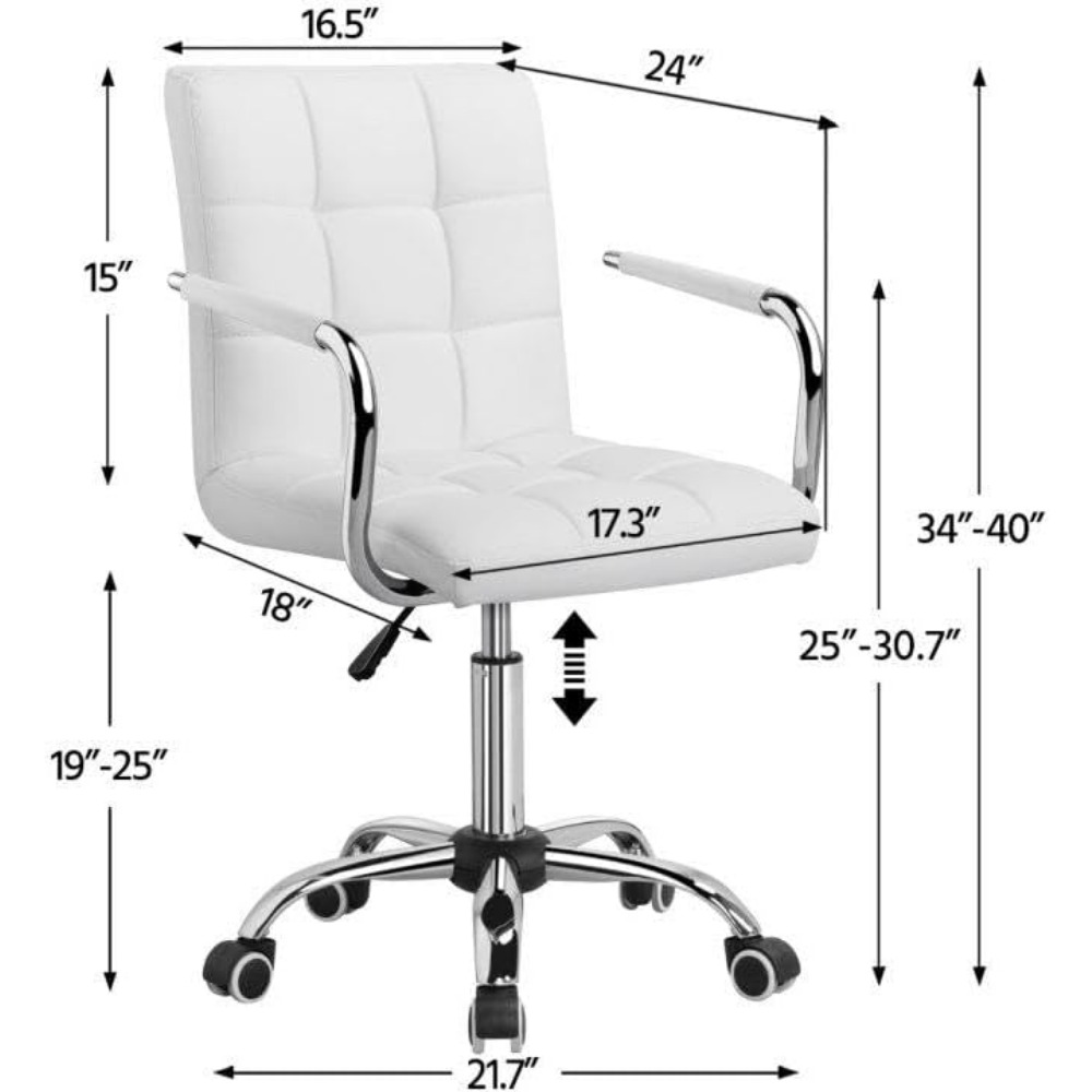 Chaise de Coiffeuse - Cuir PU  - Desk Vanity Setup avis et prix