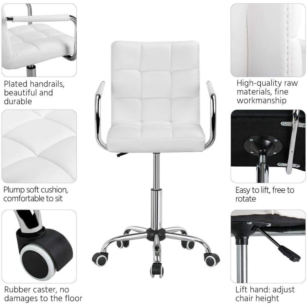 Chaise de Coiffeuse - Cuir PU  - Desk Vanity Setup avis et prix