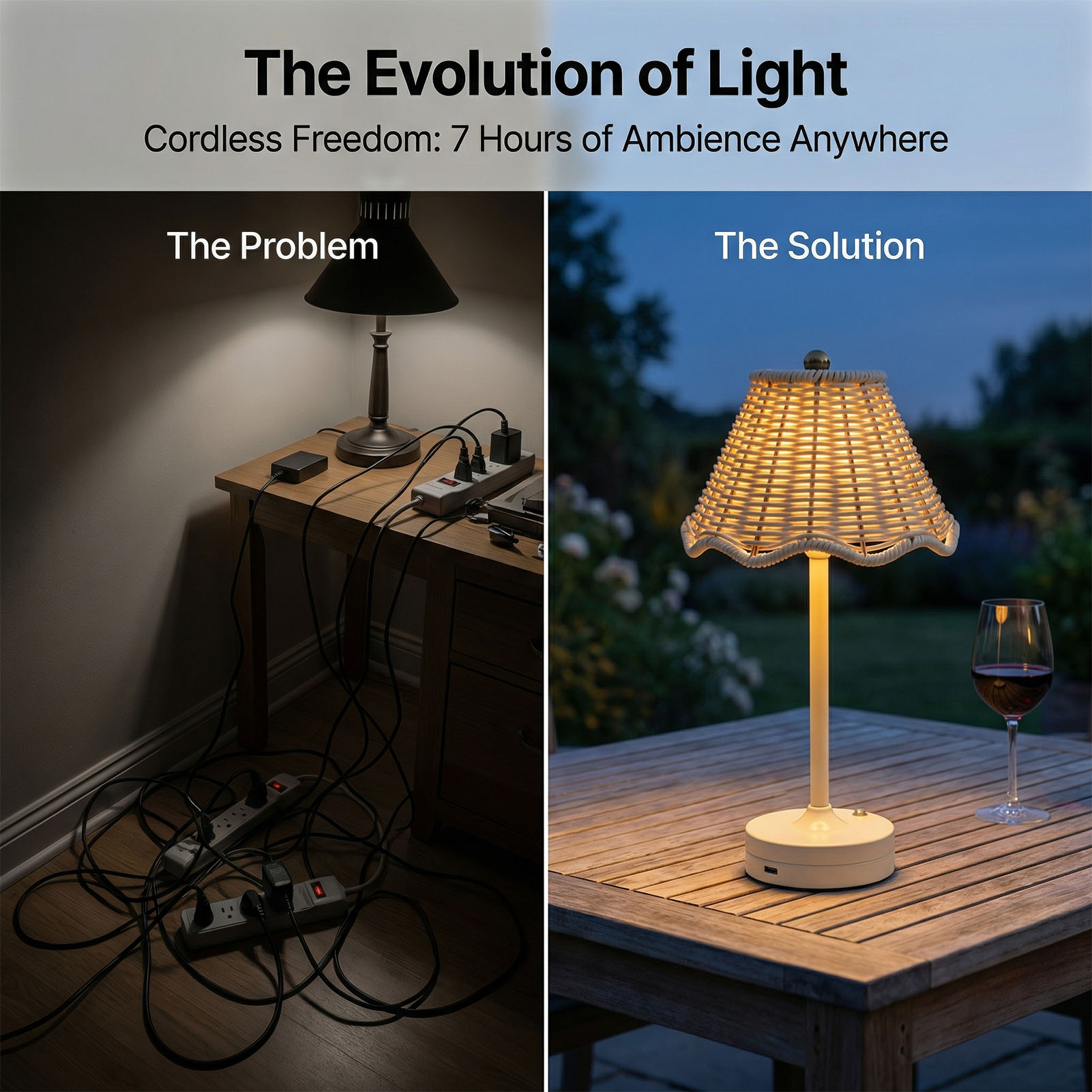 Lampe de table LED vintage en  - Desk Setup Vintage avis et prix