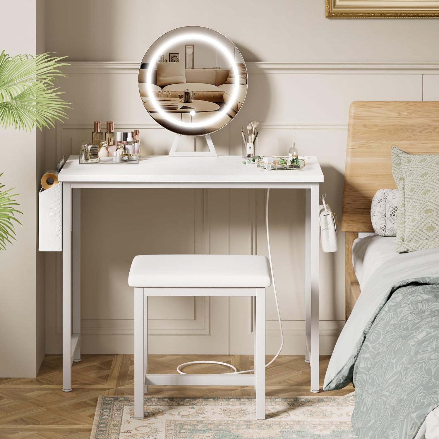 Ensemble de coiffeuses moderne - Desk Vanity Setup avis et prix
