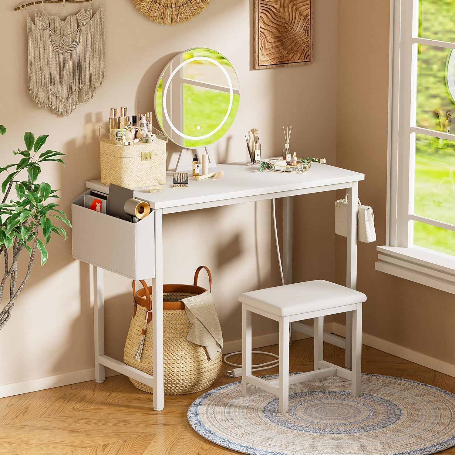 Ensemble de coiffeuses moderne - Desk Vanity Setup avis et prix