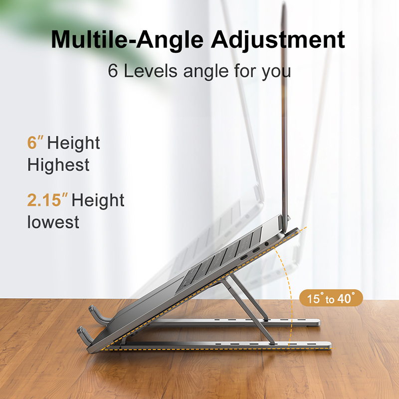 Support pliable en aluminium p - Desk Setup Macbook avis et prix