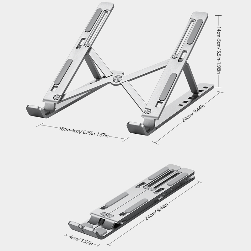Support pliable en aluminium p - Desk Setup Macbook avis et prix