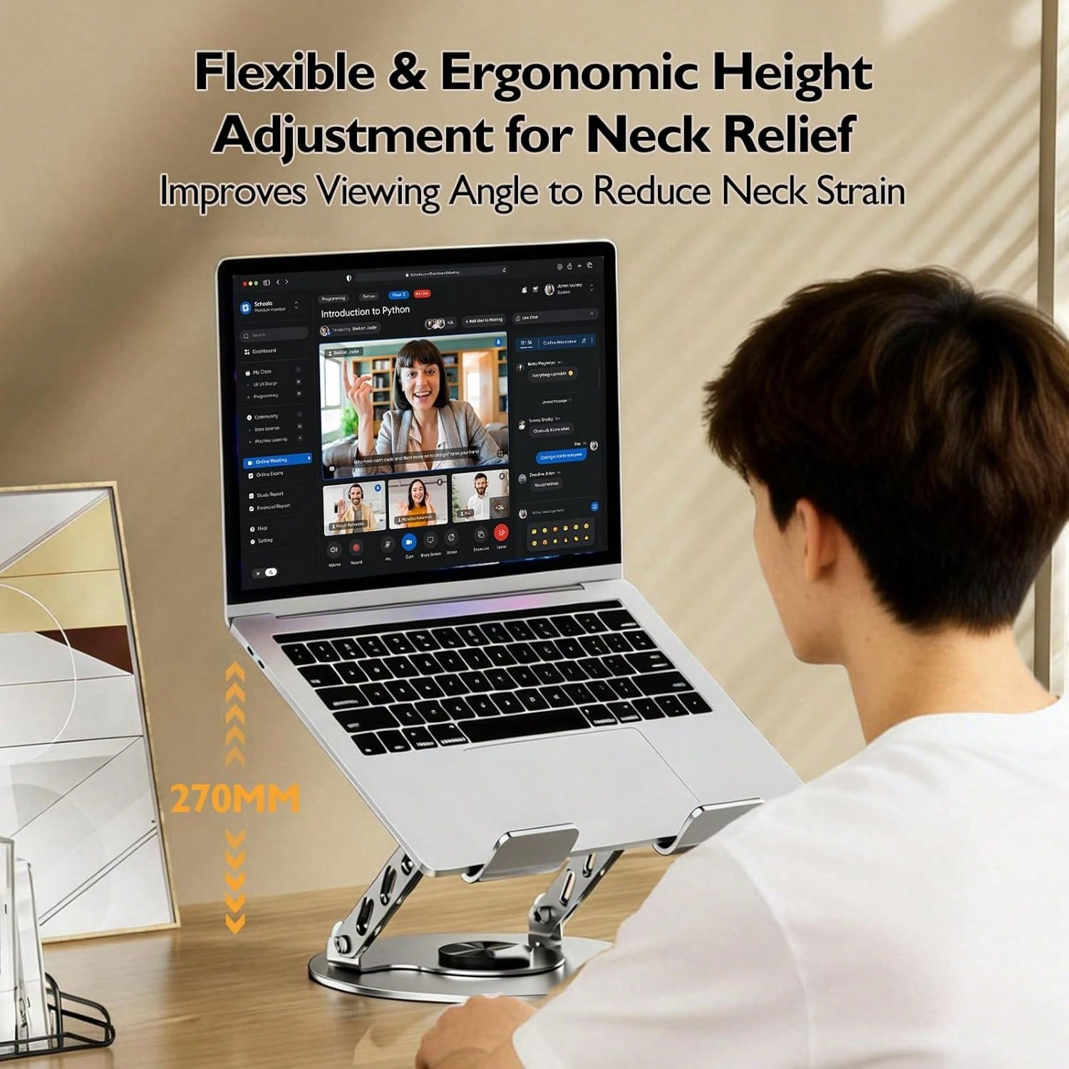 360 °   Support d'ordinateur p - Desk Setup Macbook avis et prix