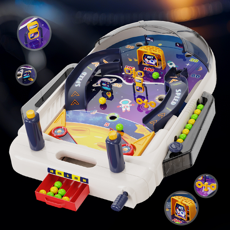 Jeu de flipper spatial interac - Desk Setup Kids avis et prix