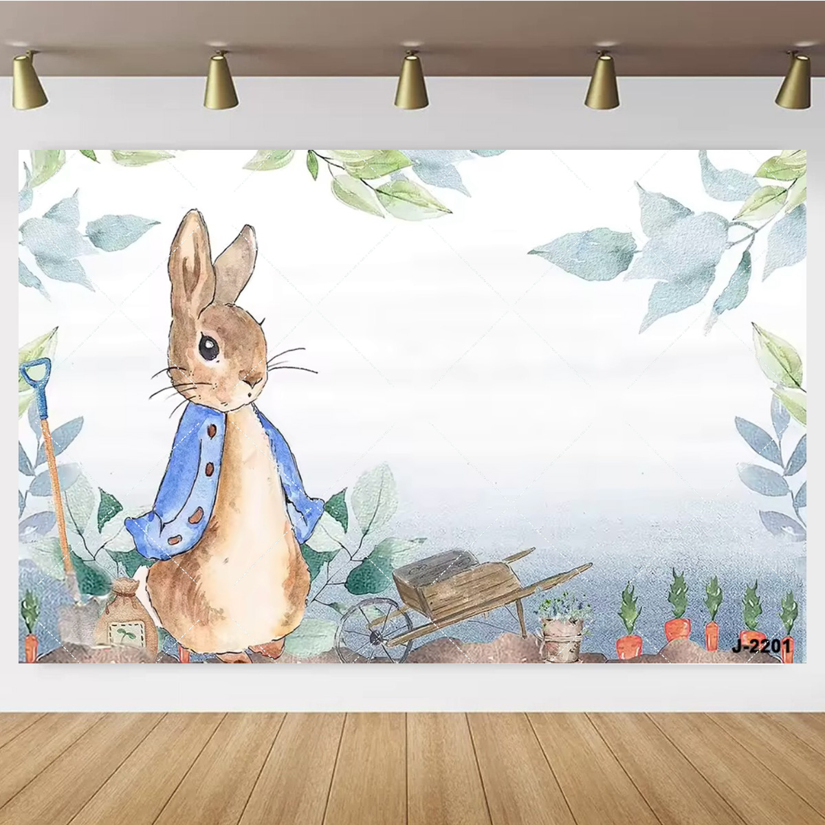 Dessin animé lapin Peter jardi - Desk Setup Kids avis et prix