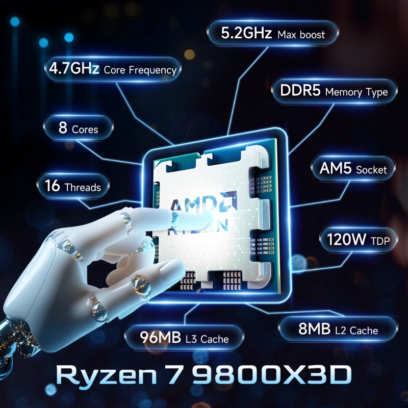 Processeur de bureau AMD Ryzen - Amd Cpu Ryzen 7 avis et prix