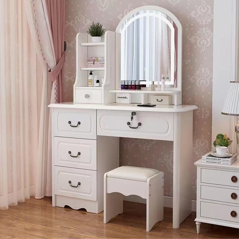 Ensemble de coiffeuses moderne - Desk Vanity Setup avis et prix