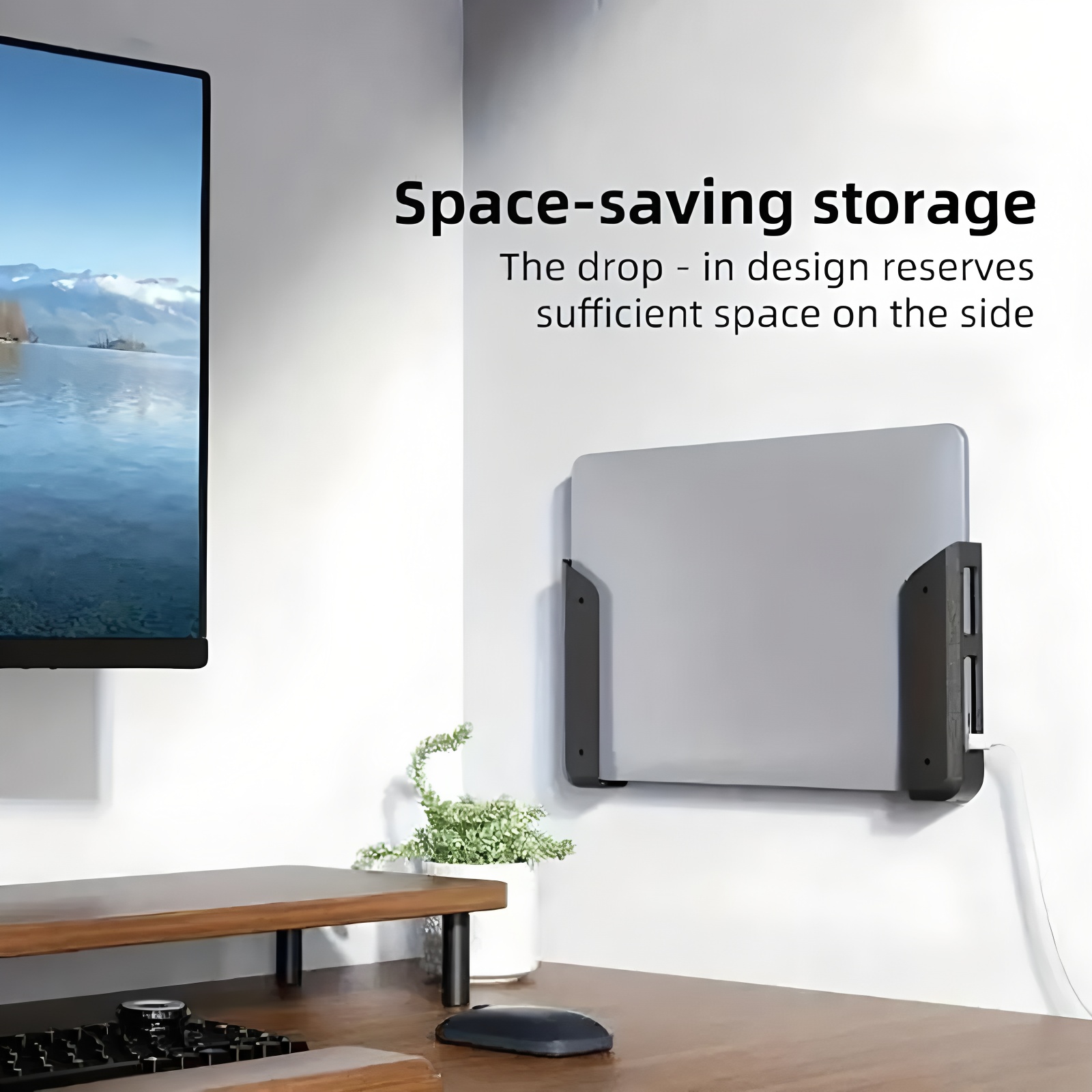 Support mural universel pour o - Desk Setup Macbook avis et prix